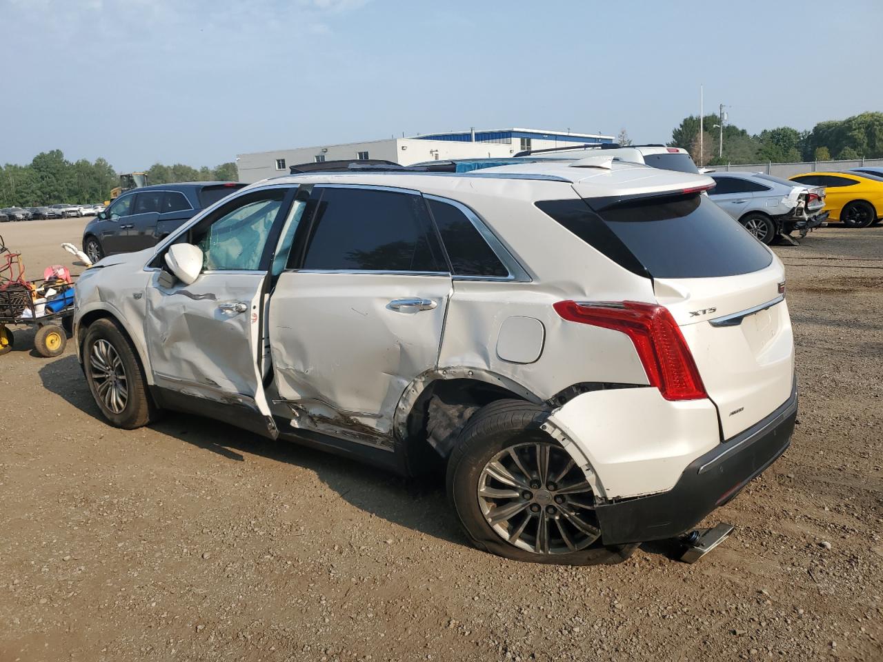 2018 Cadillac Xt5 Luxury white null gas 1GYKNDRS4JZ214955 photo #3