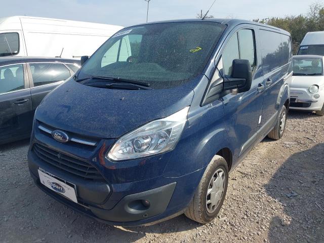 2017 FORD TRANSIT CUSTOM 2.0 TDCI 130PS LOW ROOF TREND VAN for sale at Copart BRISTOL