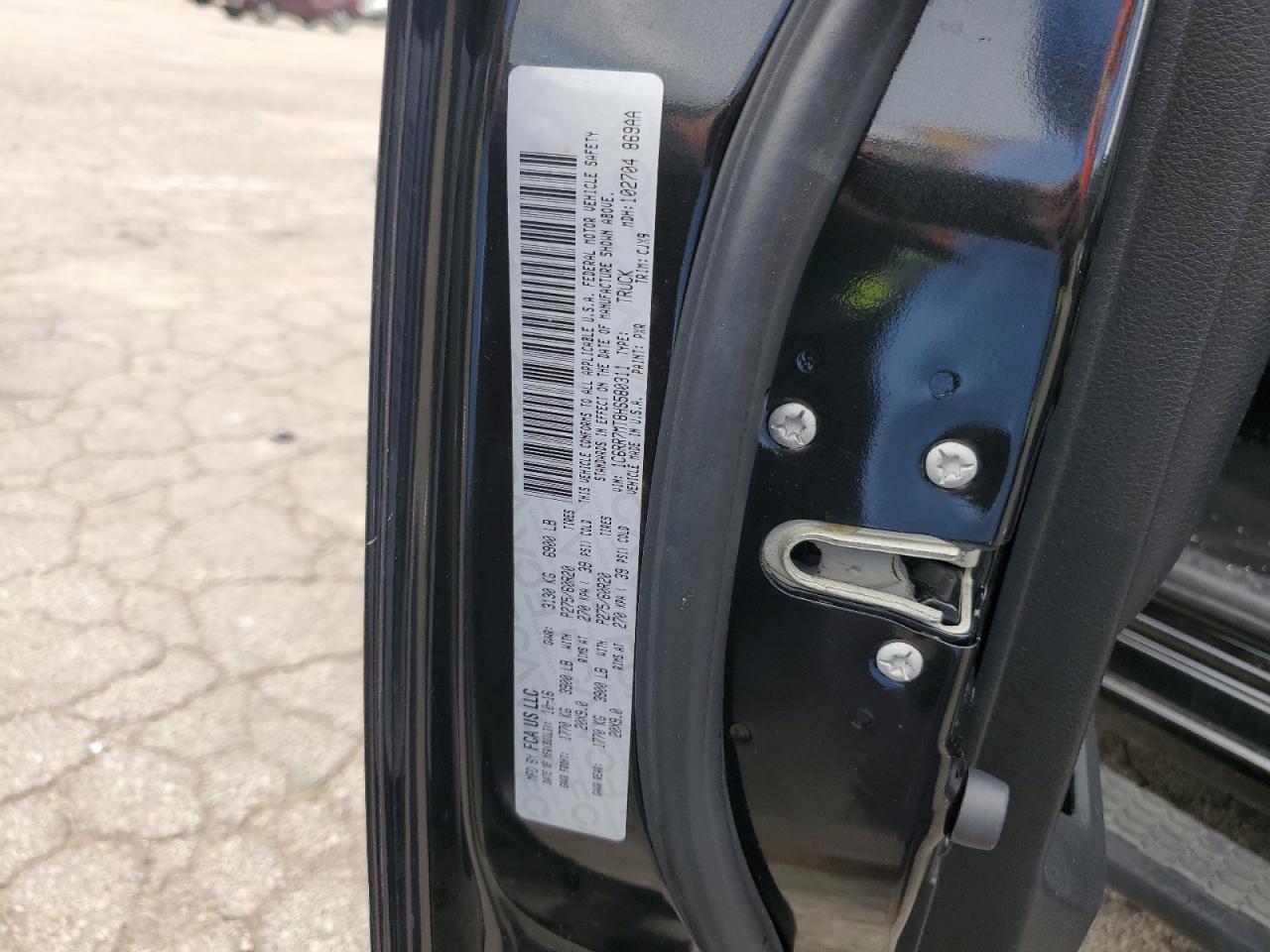 2017 Ram 1500 Sport VIN: 1C6RR7MT8HS580311 Lot: 69433535