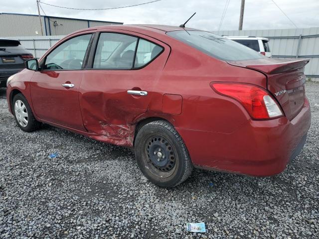  NISSAN VERSA 2017 Burgundy