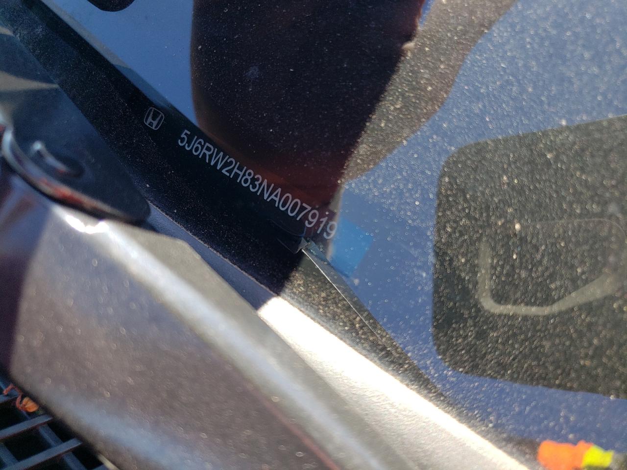 2022 Honda Cr-V Exl VIN: 5J6RW2H83NA007919 Lot: 69772845