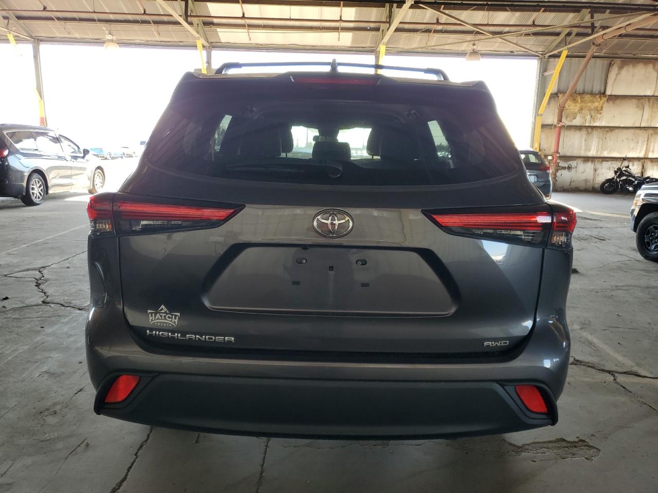 2021 Toyota Highlander L VIN: 5TDCZRBH4MS557863 Lot: 70230345
