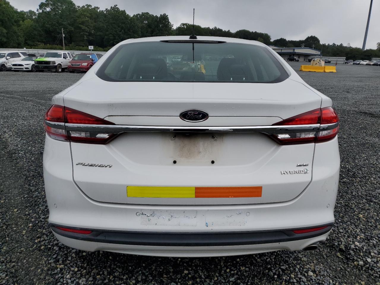 2018 Ford Fusion Se Hybrid VIN: 3FA6P0LU8JR171722 Lot: 54032085
