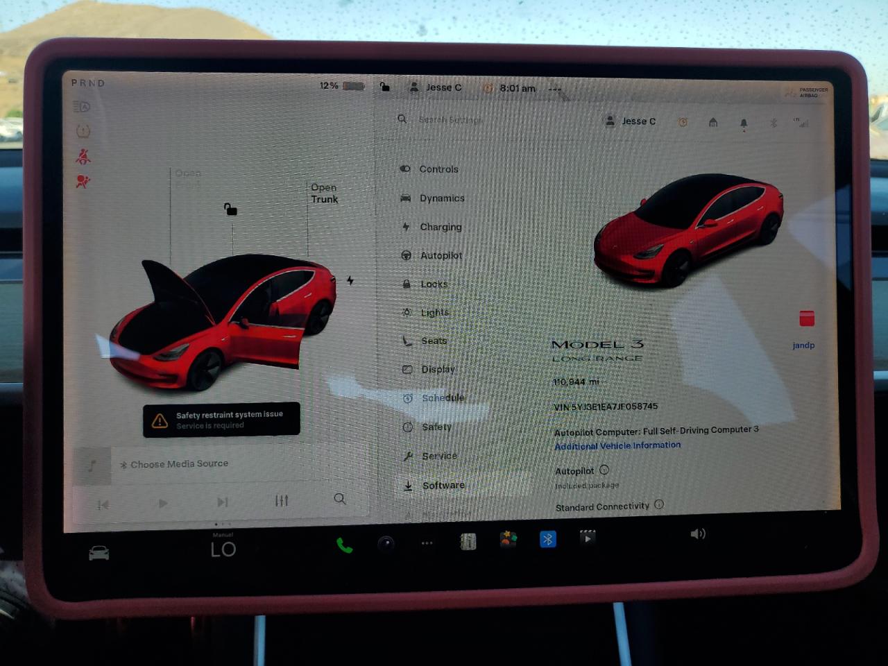 2018 Tesla Model 3 VIN: 5YJ3E1EA7JF058745 Lot: 70403115