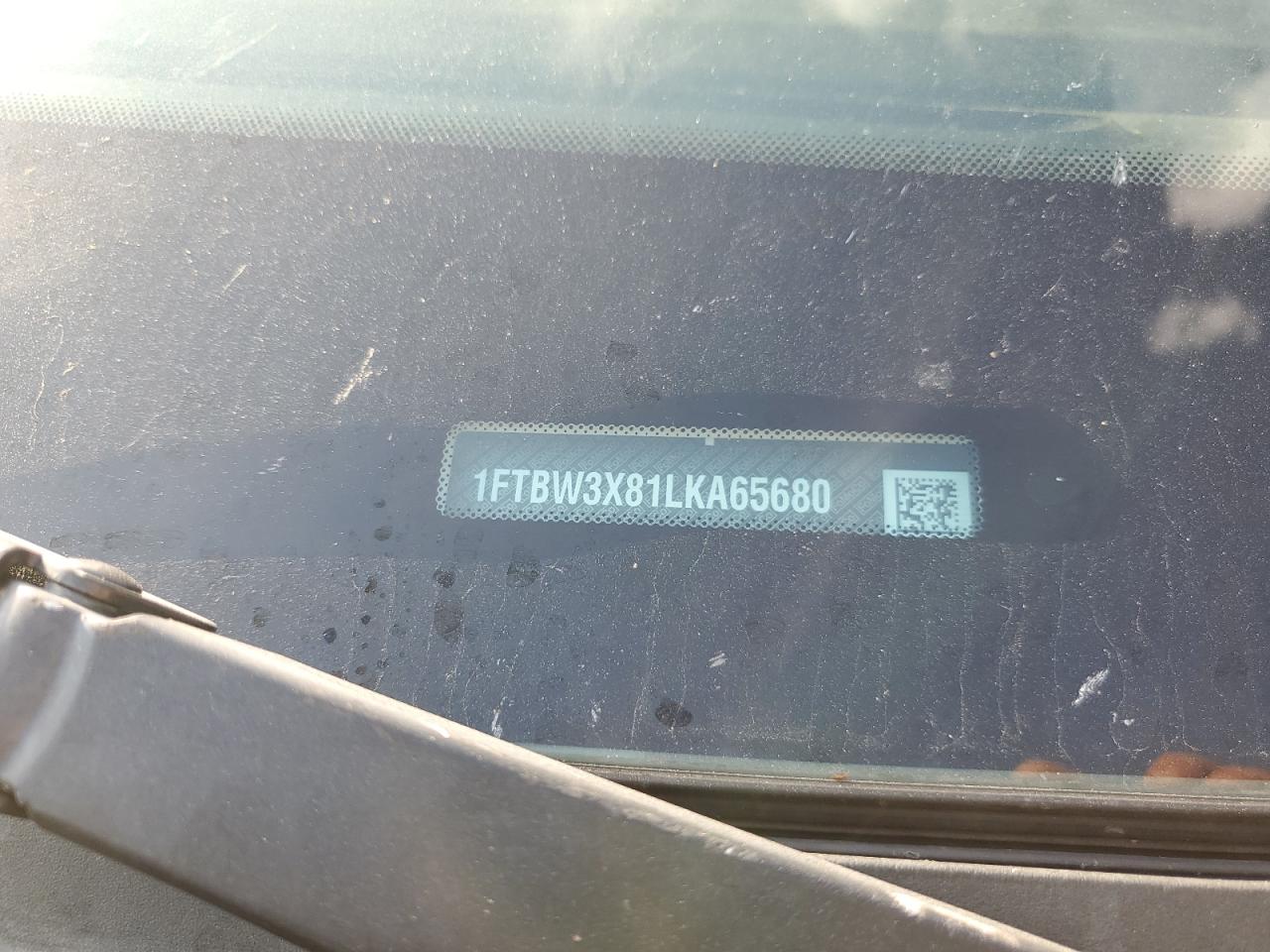 2020 Ford Transit T-350 VIN: 1FTBW3X81LKA65680 Lot: 69243575