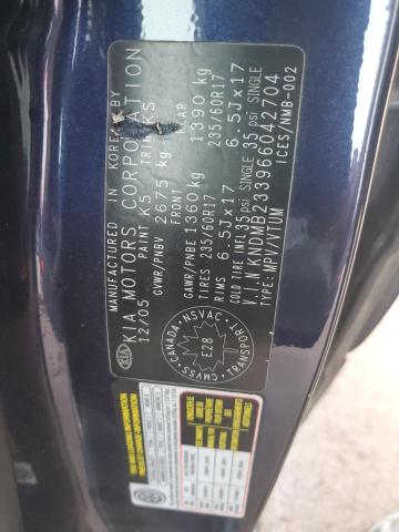 2006 KIA SEDONA EX  