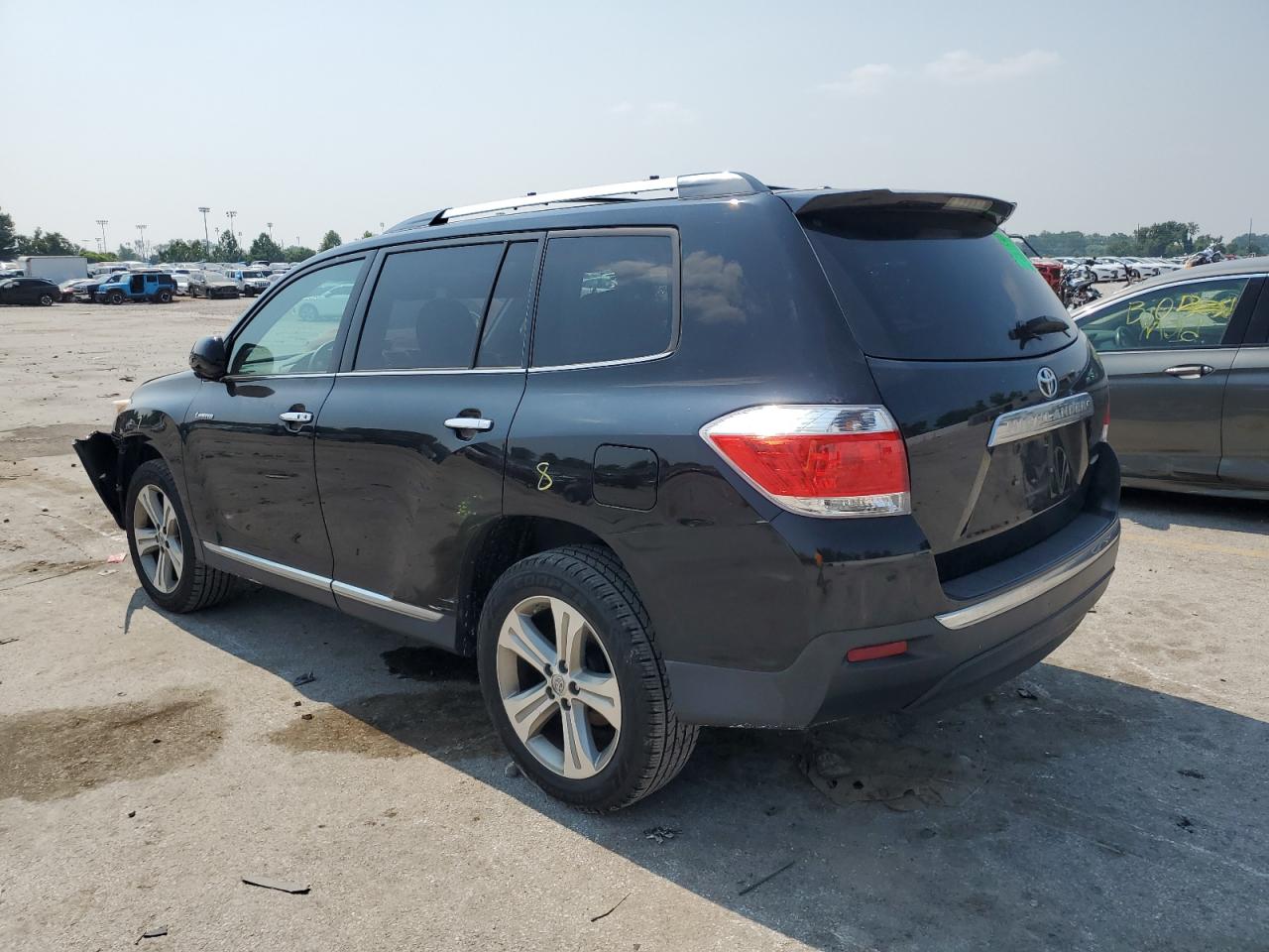 2011 Toyota Highlander Limited black suv gas 5TDDK3EH0BS080539 photo #3