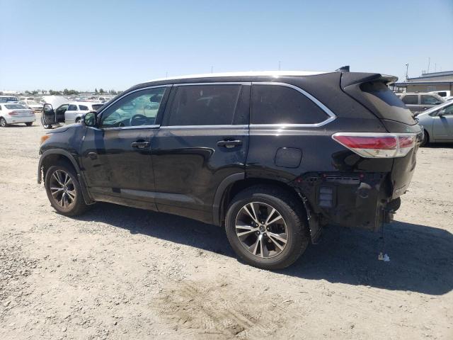  TOYOTA HIGHLANDER 2016 Czarny