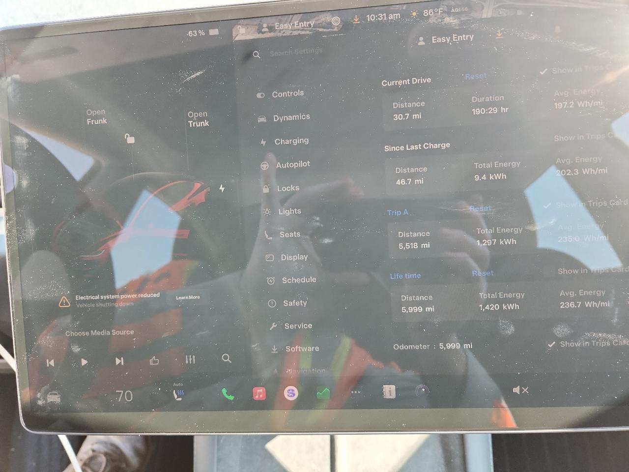 2025 Tesla Model 3 VIN: 5YJ3E1EA3SF999952 Lot: 93954355