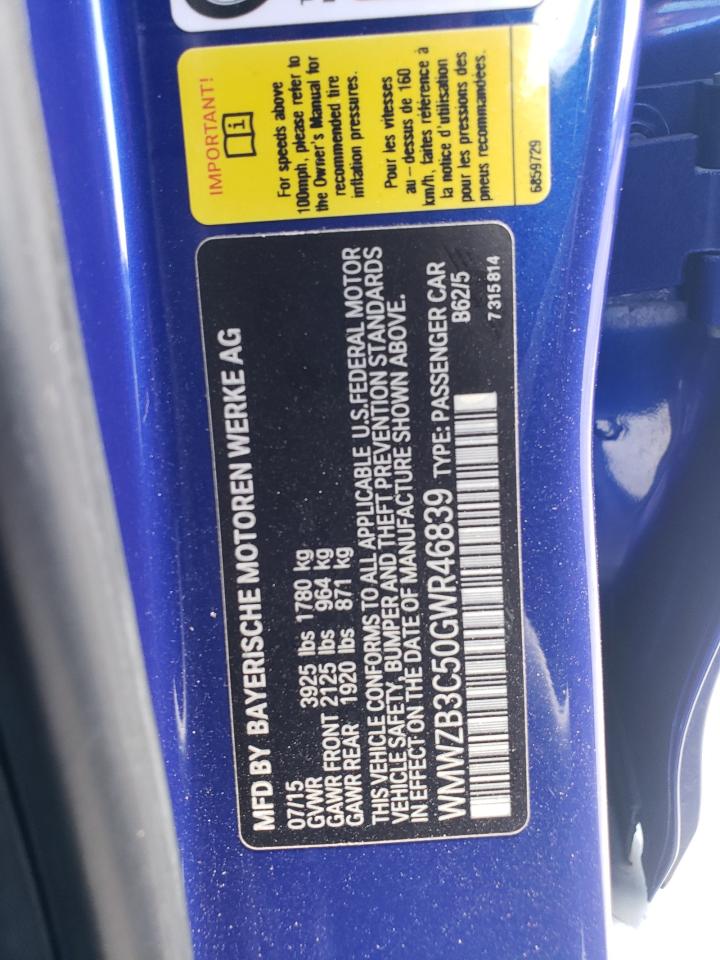 WMWZB3C50GWR46839 2016 Mini Cooper Countryman