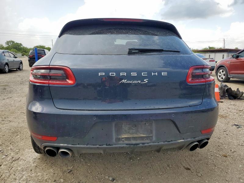  PORSCHE MACAN 2017 Синий