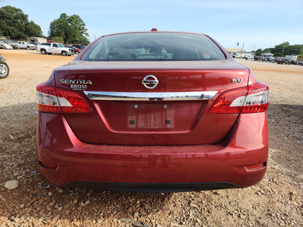 2015 Nissan Sentra S VIN: 3N1AB7AP4FY293664 Lot: 70658125
