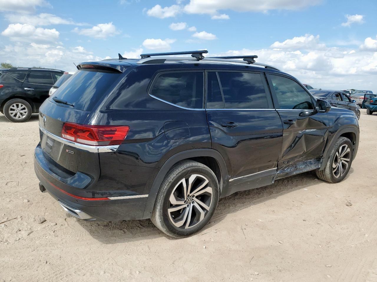 2022 Volkswagen Atlas Sel black null gas 1V2BR2CA4NC553107 photo #4