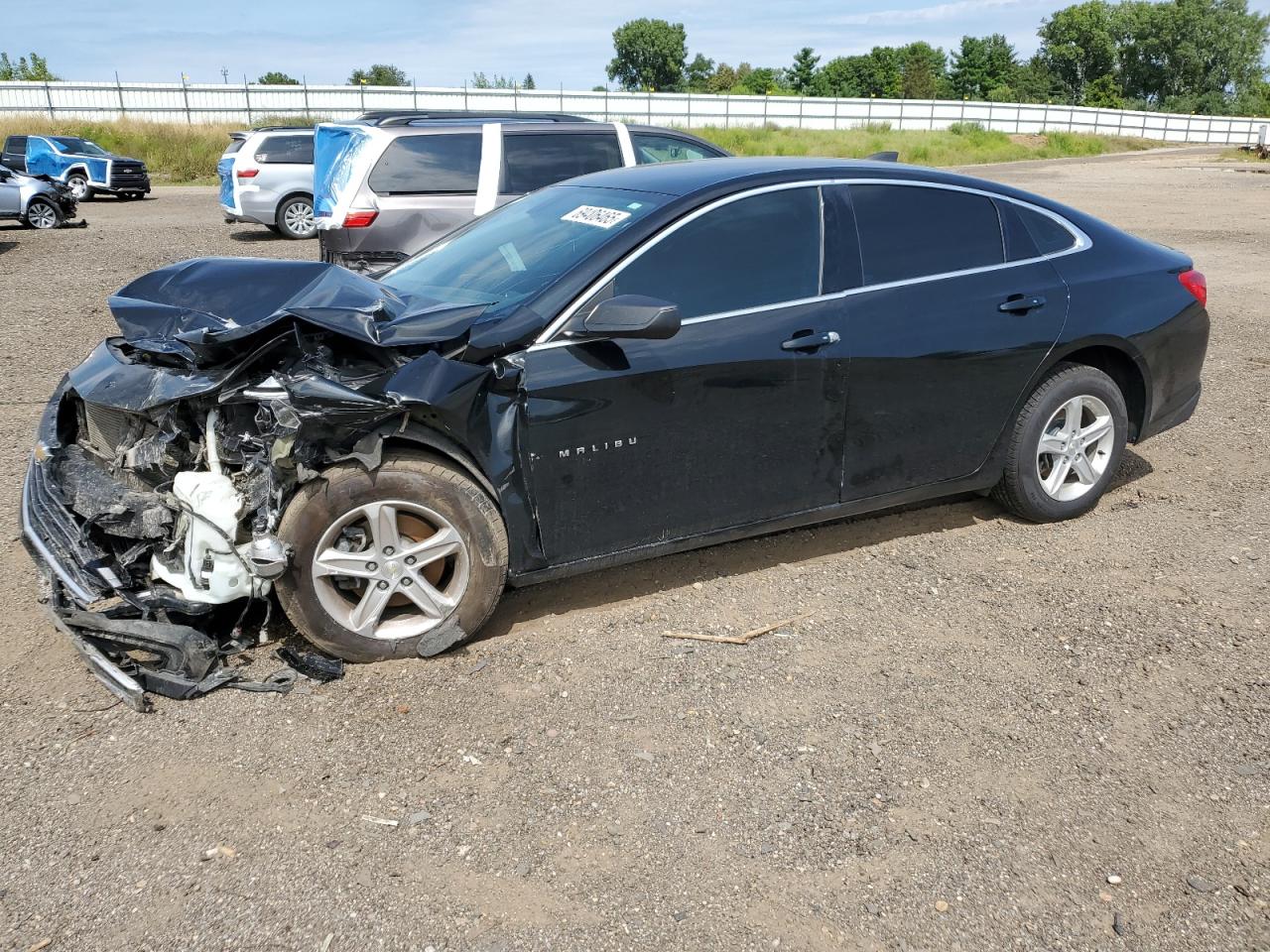 CHEVROLET MALIBU 2018. Lot# 69406465. VIN 1G1ZB5ST2JF292571. Photo 1