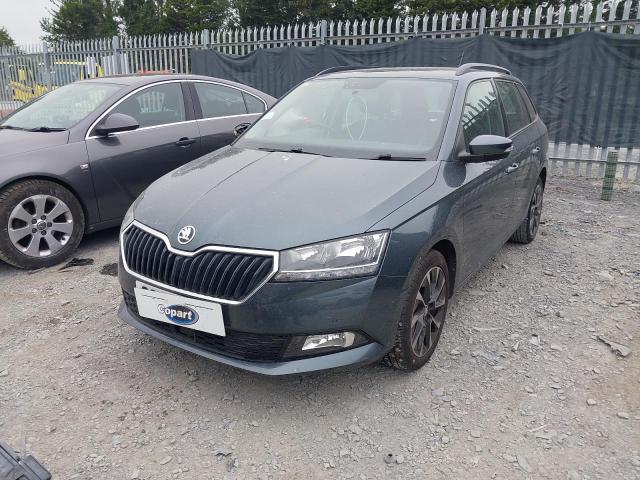 2020 SKODA FABIA SE DRIVE TSI  for sale at Copart BELFAST