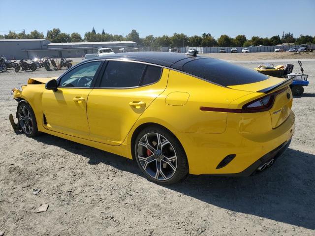  KIA STINGER 2018 Yellow