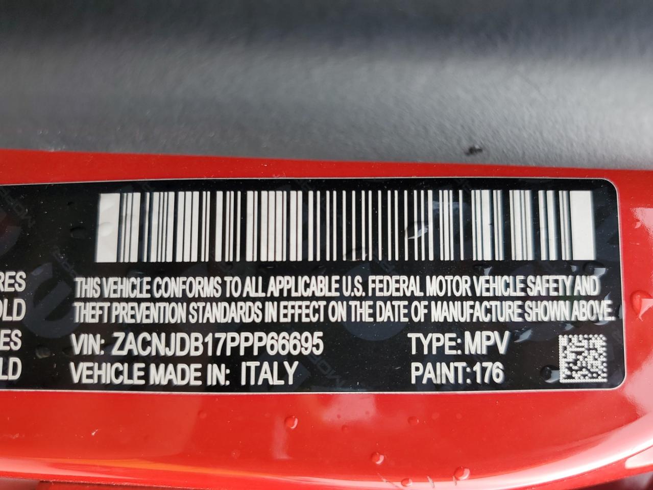 2023 Jeep Renegade Latitude VIN: ZACNJDB17PPP66695 Lot: 68534025