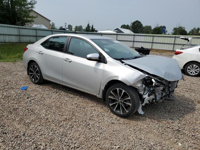  TOYOTA COROLLA 2019 Серебристый