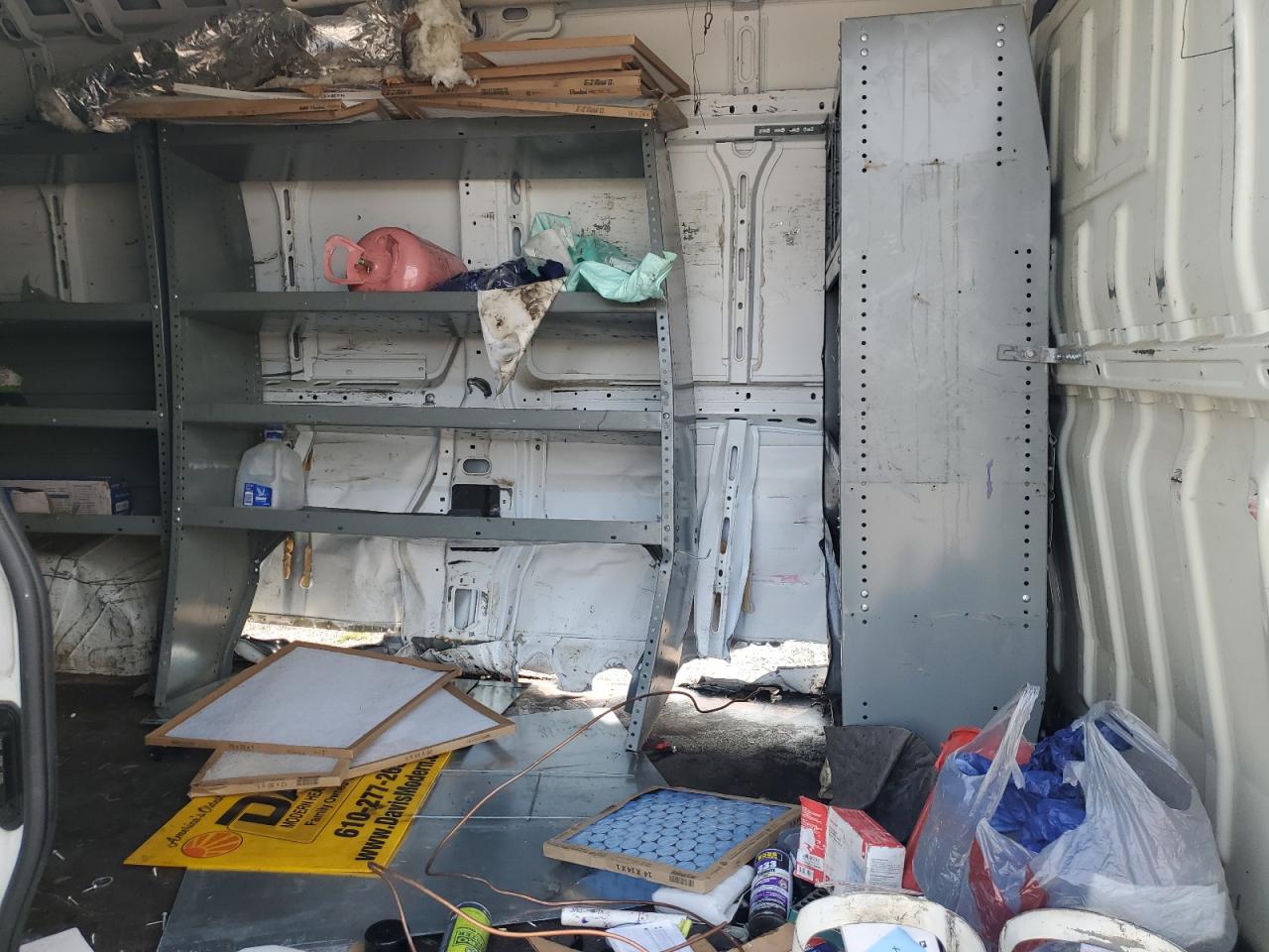 2021 Ram Promaster 2500 2500 High VIN: 3C6ERVDG3ME500240 Lot: 67714495