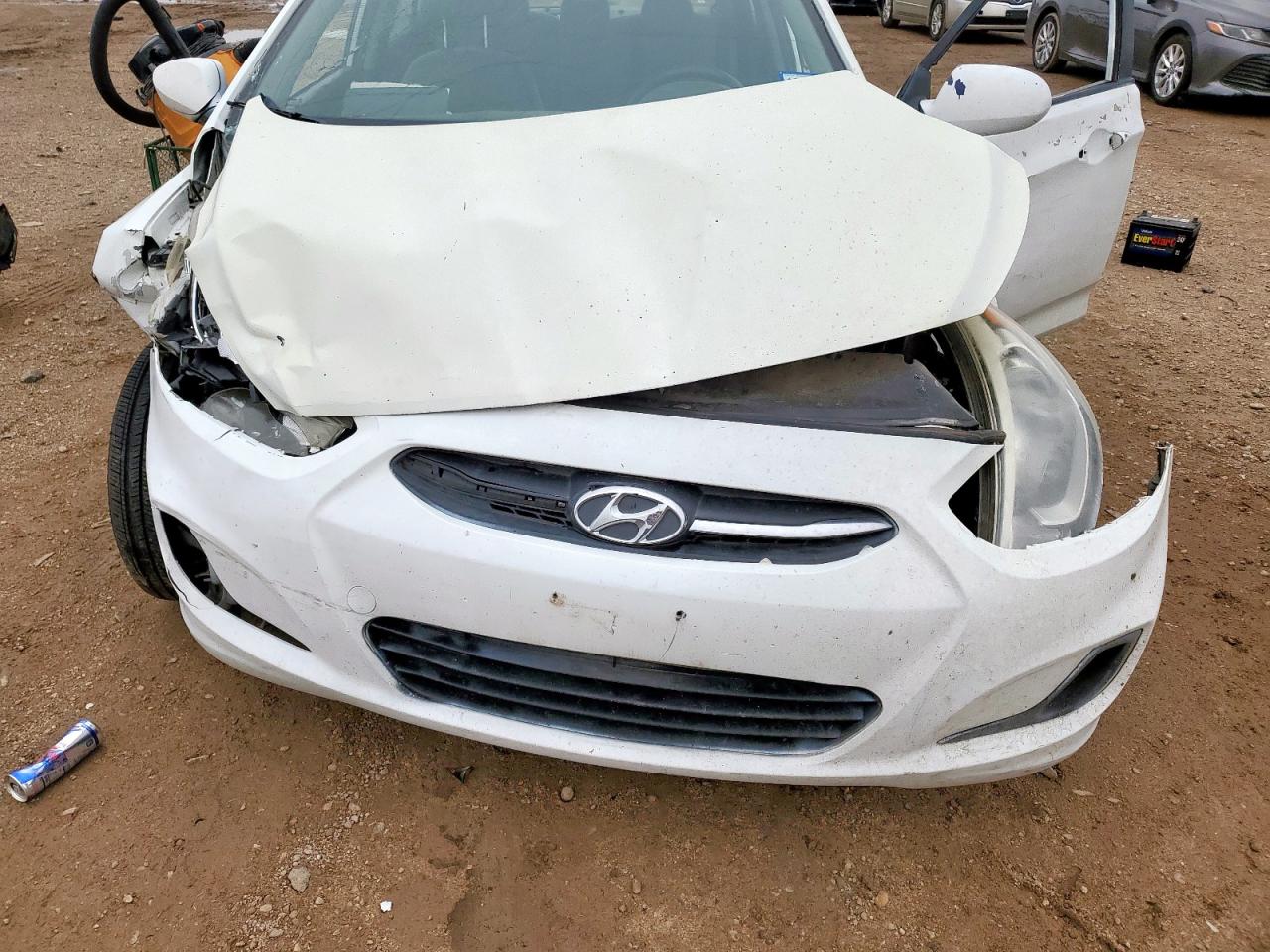 2015 Hyundai Accent Gls VIN: KMHCT4AEXFU878425 Lot: 70379305