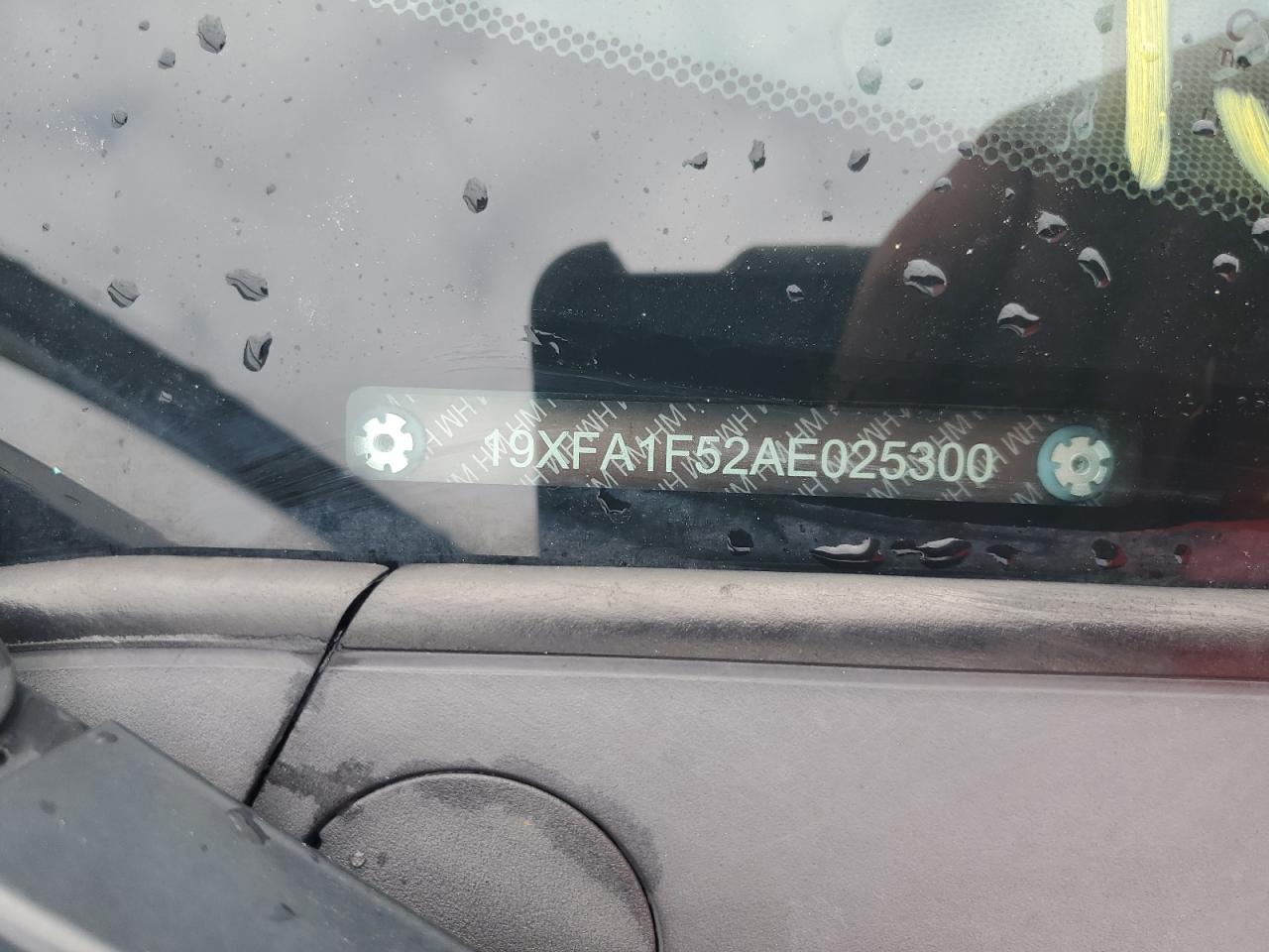 2010 Honda Civic Lx VIN: 19XFA1F52AE025300 Lot: 69471855