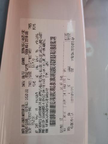 2017 FORD ESCAPE SE