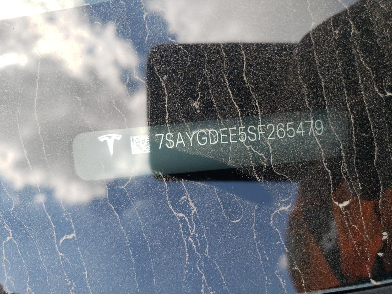 2025 Tesla Model Y VIN: 7SAYGDEE5SF265479 Lot: 67839165