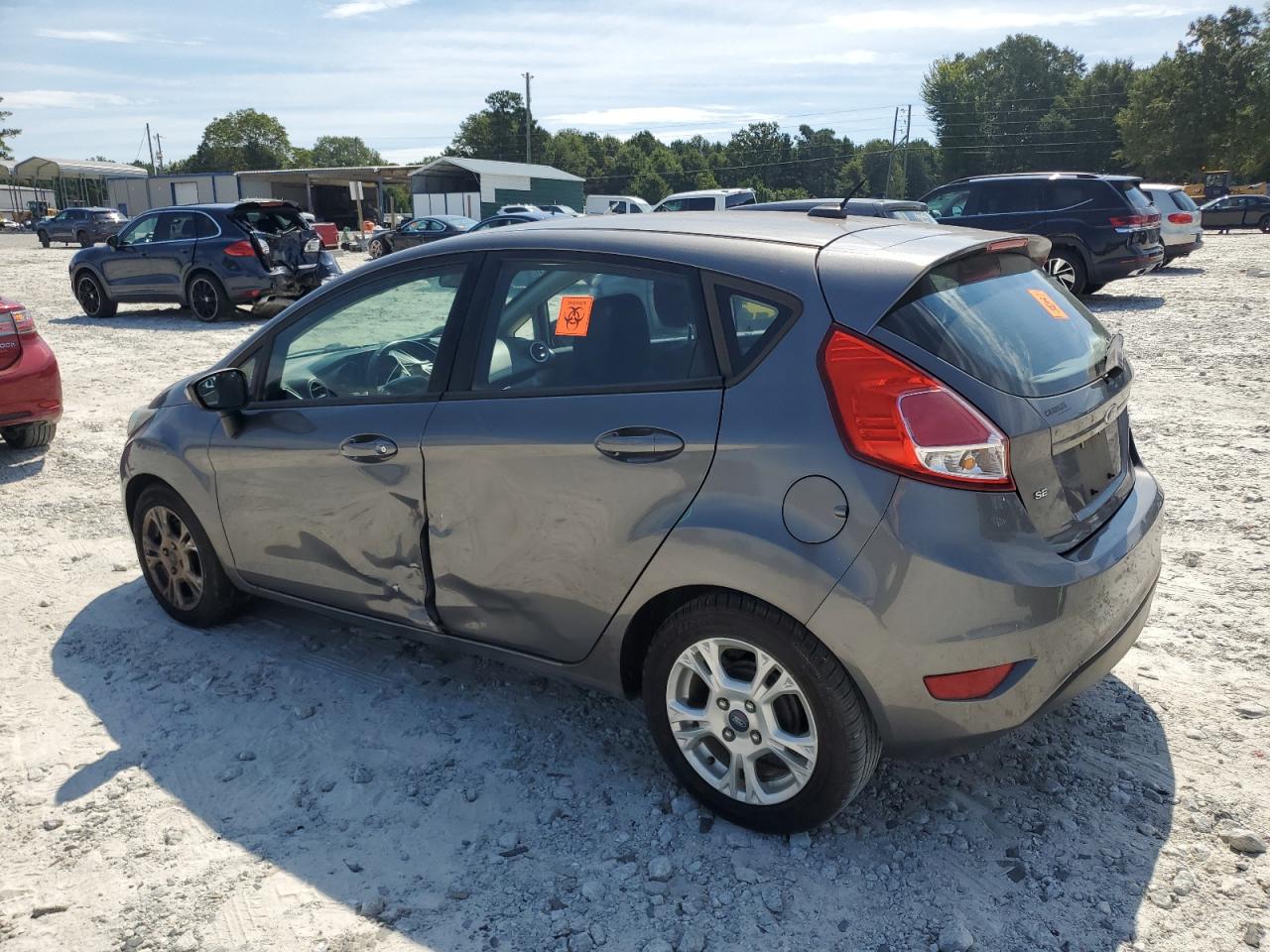 2014 Ford Fiesta Se grey null gas 3FADP4EJ5EM111336 photo #3