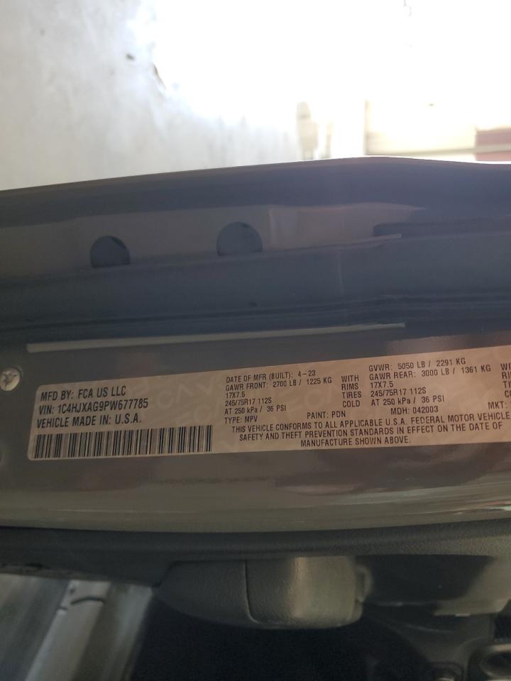 2023 Jeep Wrangler Sport VIN: 1C4HJXAG9PW677785 Lot: 70341275