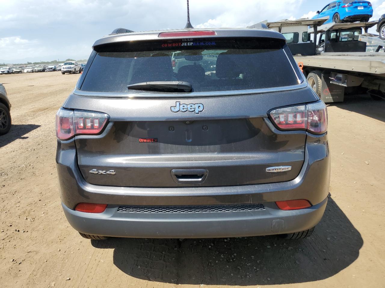 2019 Jeep Compass Latitude VIN: 3C4NJDBB2KT595254 Lot: 67988785