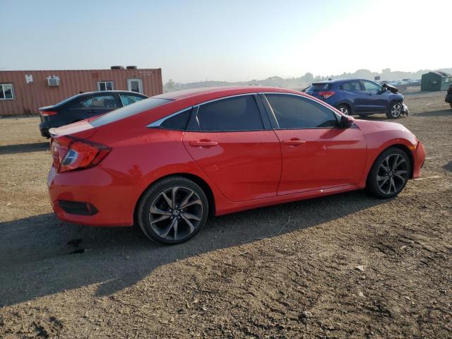  HONDA CIVIC 2021 Красный