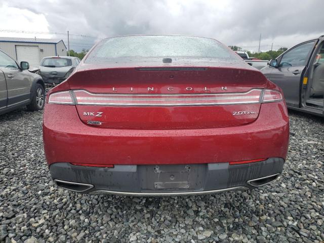  LINCOLN MKZ 2017 Бордовый