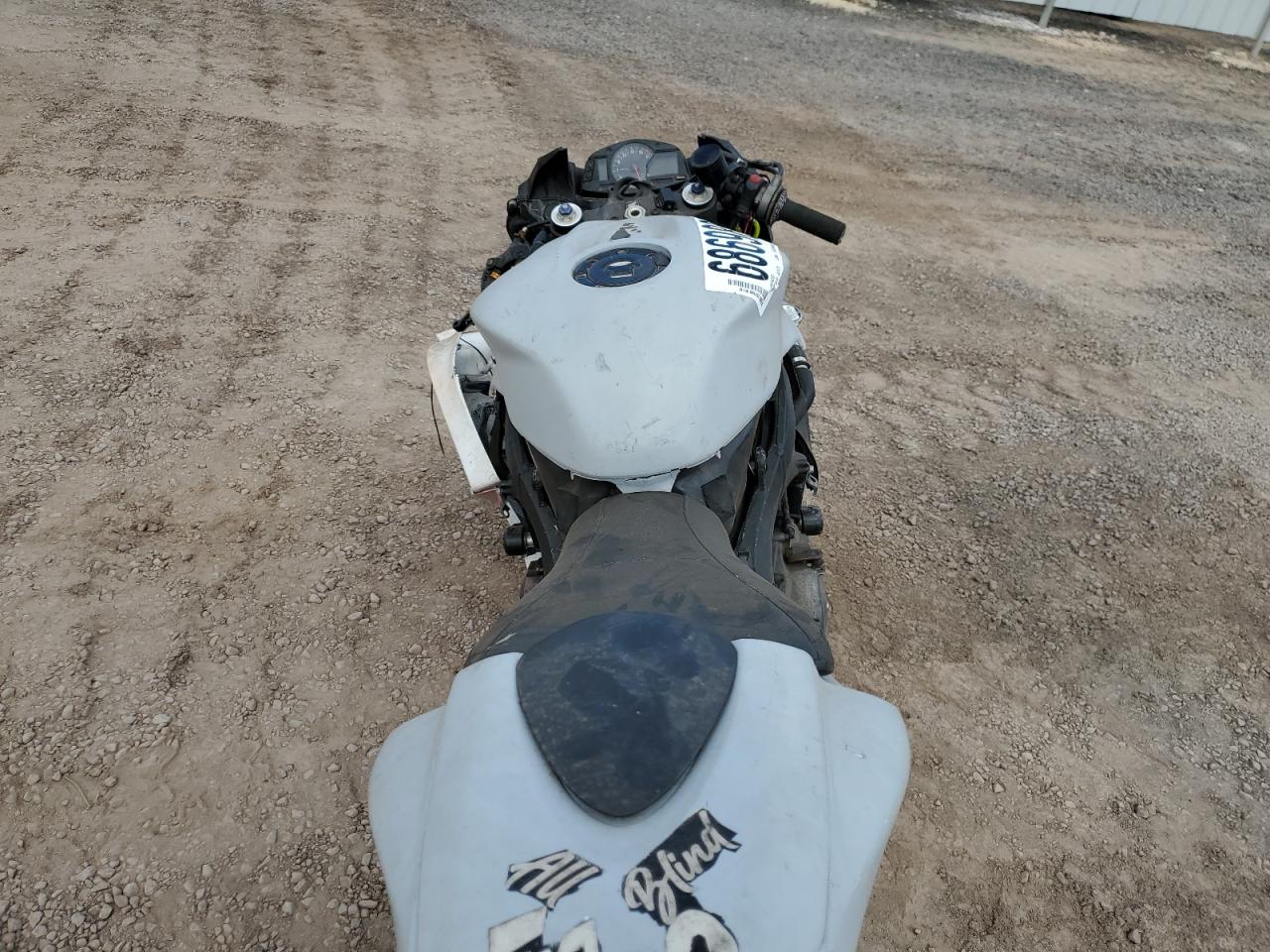 2008 Honda Cbr600 Rr VIN: JH2PC40048M102698 Lot: 68698255