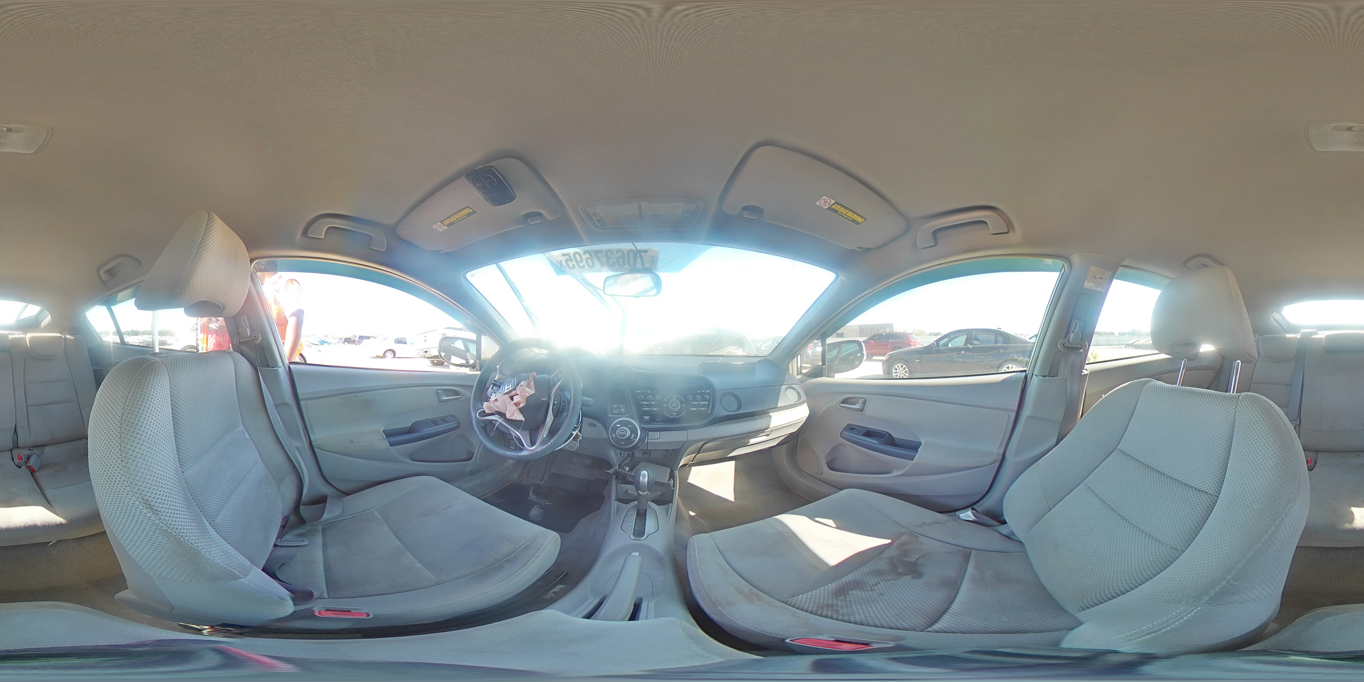 2010 Honda Insight Ex VIN: JHMZE2H76AS016648 Lot: 70637695