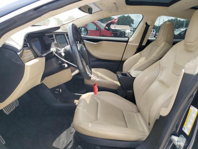 Hatchbacks TESLA MODEL S 2015 Czarny