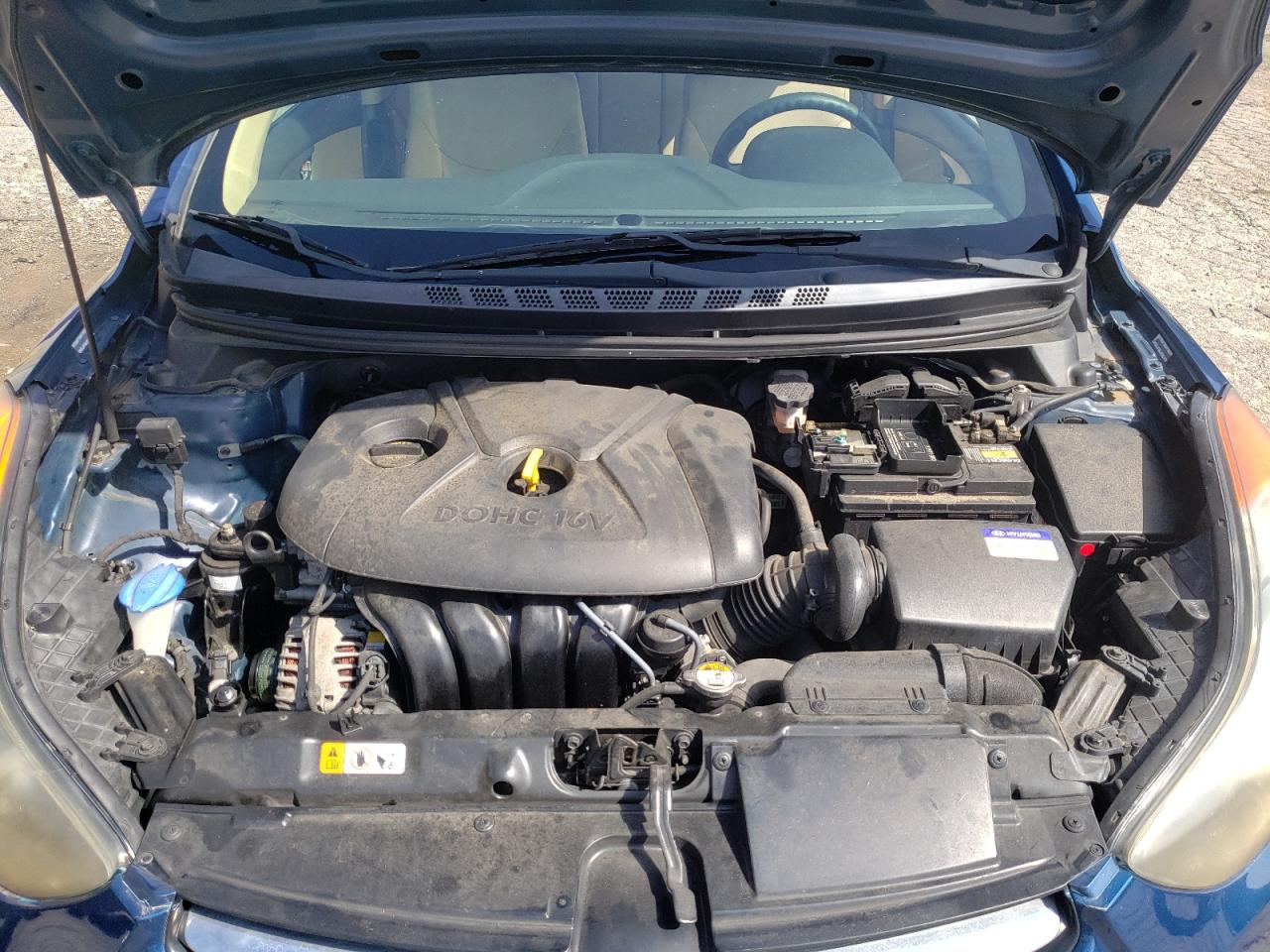 2013 Hyundai Elantra Gls VIN: KMHDH4AE2DU976402 Lot: 66638835