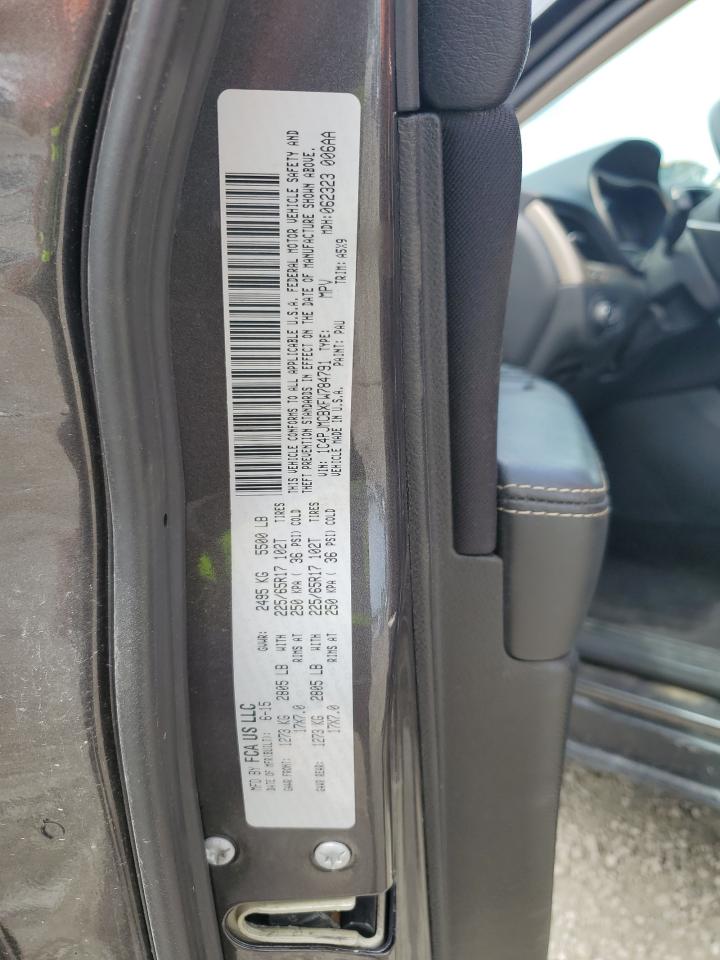 2015 Jeep Cherokee Latitude VIN: 1C4PJMCBXFW784791 Lot: 68204575