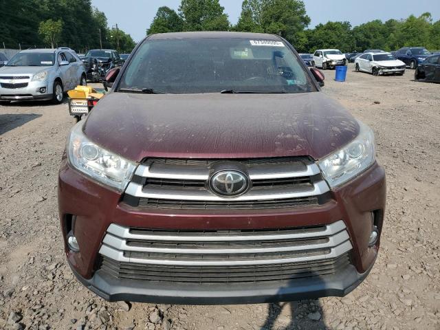  TOYOTA HIGHLANDER 2018 Burgundy