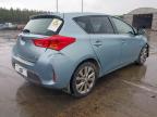 2014 TOYOTA AURIS EXCEL for sale at Copart WHITBURN