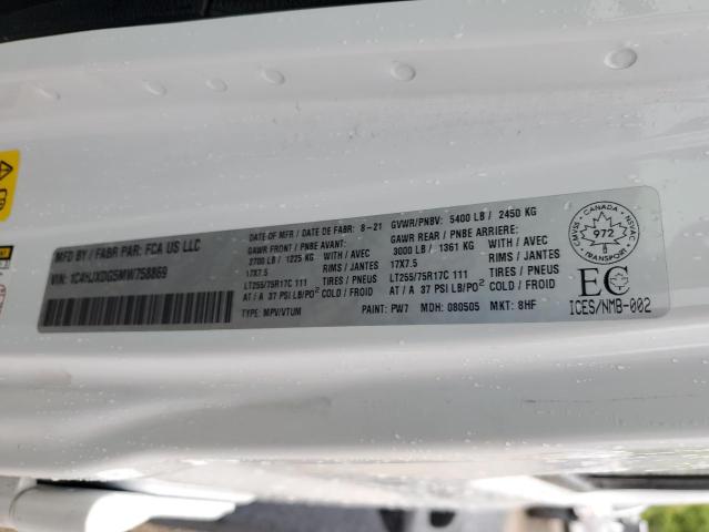 2021 JEEP WRANGLER UNLIMITED SPORT  