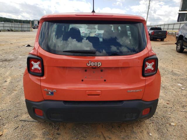  JEEP RENEGADE 2018 Оранжевый