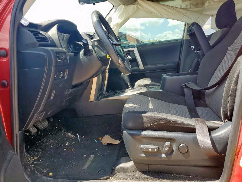  TOYOTA 4RUNNER 2019 Czerwony