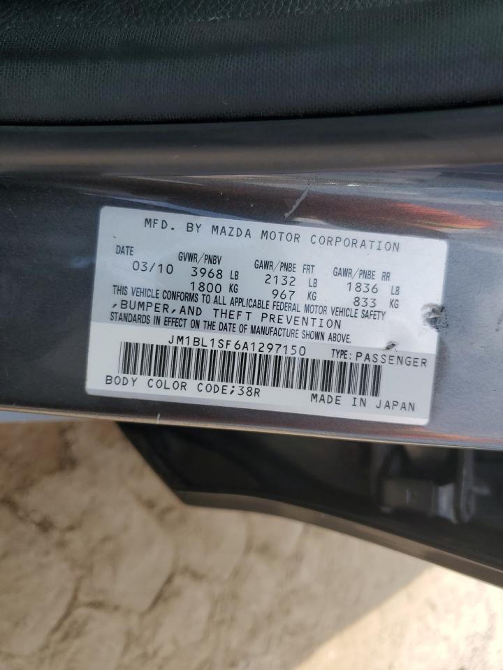 2010 Mazda 3 I VIN: JM1BL1SF6A1297150 Lot: 69343915