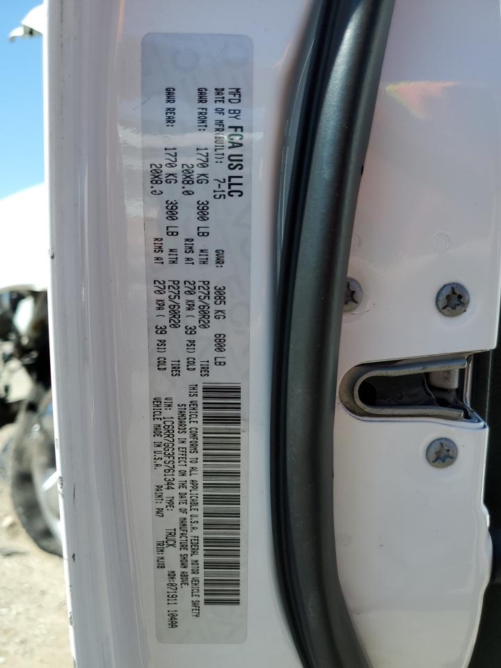 2015 Ram 1500 Slt VIN: 1C6RR7GG3FS761344 Lot: 69346845