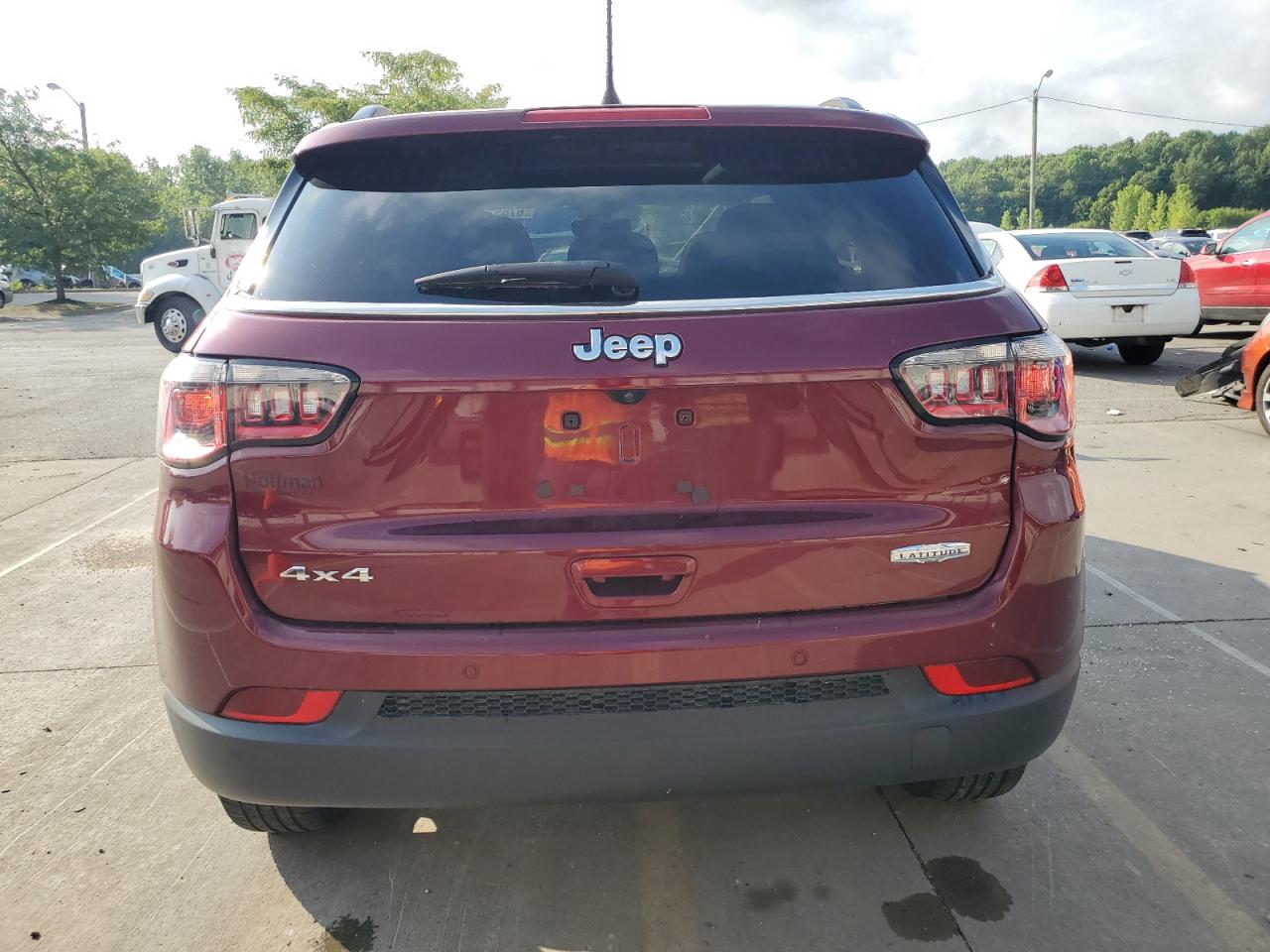 2020 Jeep Compass Latitude VIN: 3C4NJDBB2LT251733 Lot: 67551765