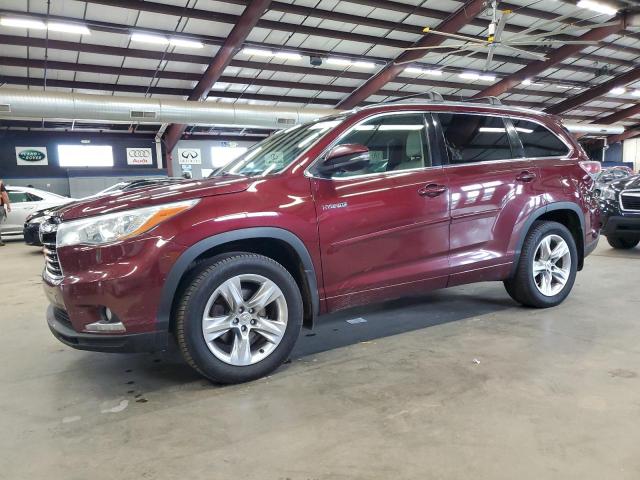 2015 TOYOTA HIGHLANDER HYBRID LIMITED   for sale at Copart CT - HARTFORD SPRINGFIELD