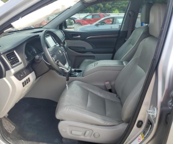  TOYOTA HIGHLANDER 2016 Серебристый