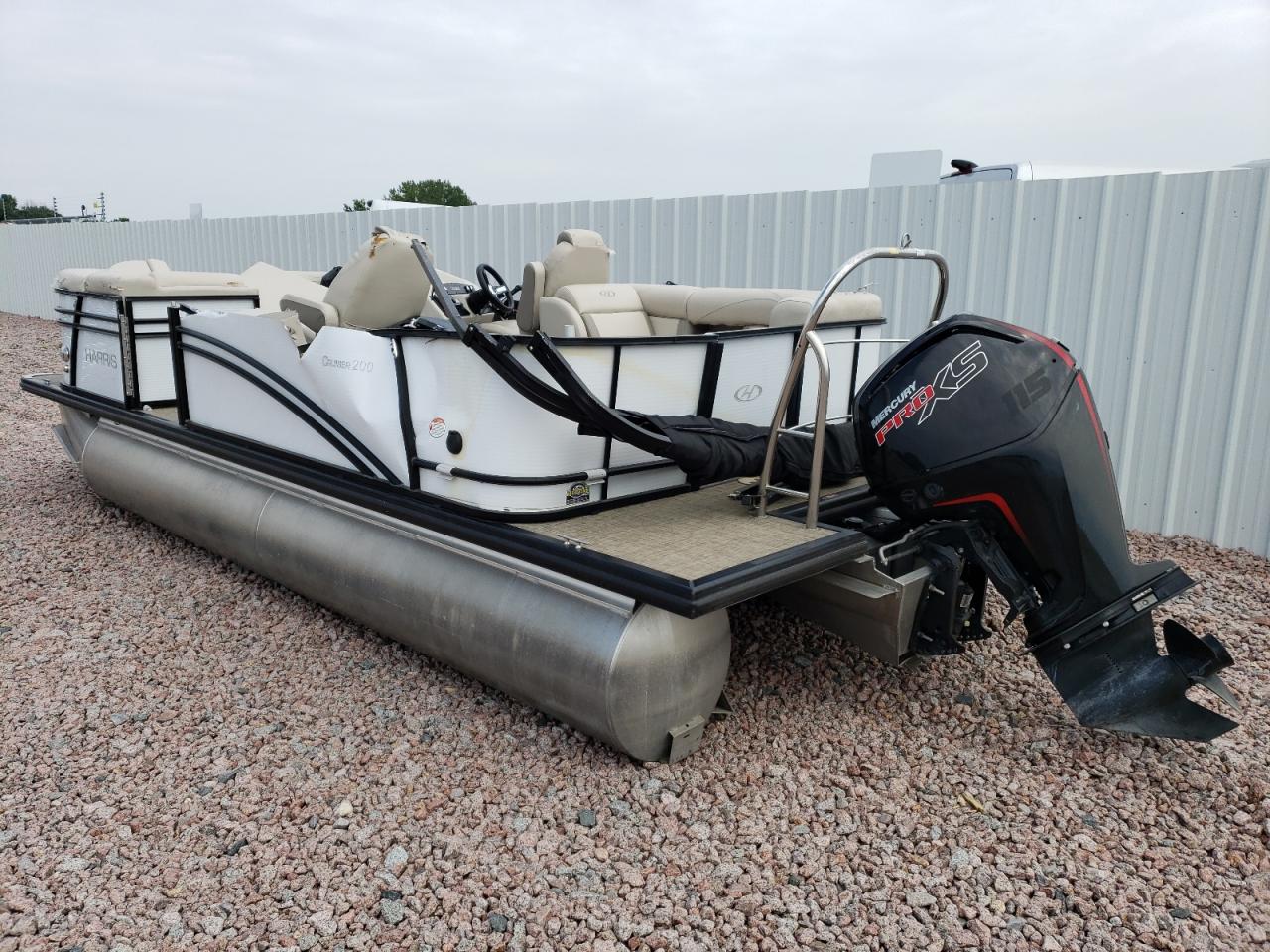 2018 Harris Boat - Boats Pontoon Boat white null null HAMP3514A818 photo #4