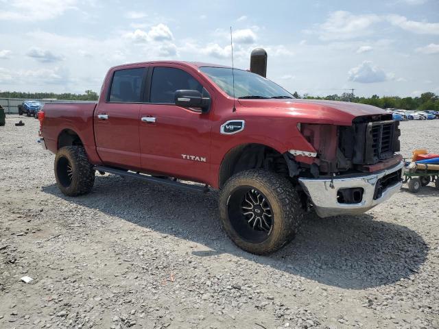  NISSAN TITAN 2017 Красный