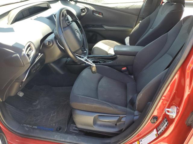  TOYOTA PRIUS 2020 Czerwony